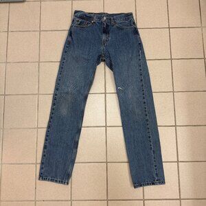 Levi’s 505 Straight Leg Jeans Medium Wash Size 30x34